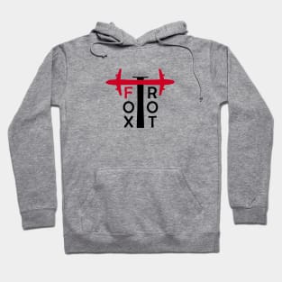 FOXTROT Aviation Phonetic Alphabet Pilot Airplane Hoodie